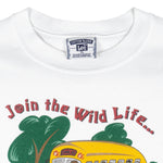 Vintage (Lee) - Driver A School Bus! Crew Neck Sweatshirt 1990s X-Large Vintage Retro