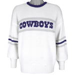 NFL - Dallas Cowboys Crew Neck Sweater 1990s Large Vintage Retro Football
