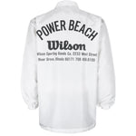 Wilson - Power Beach Button-Up Windbreaker 1990s Large