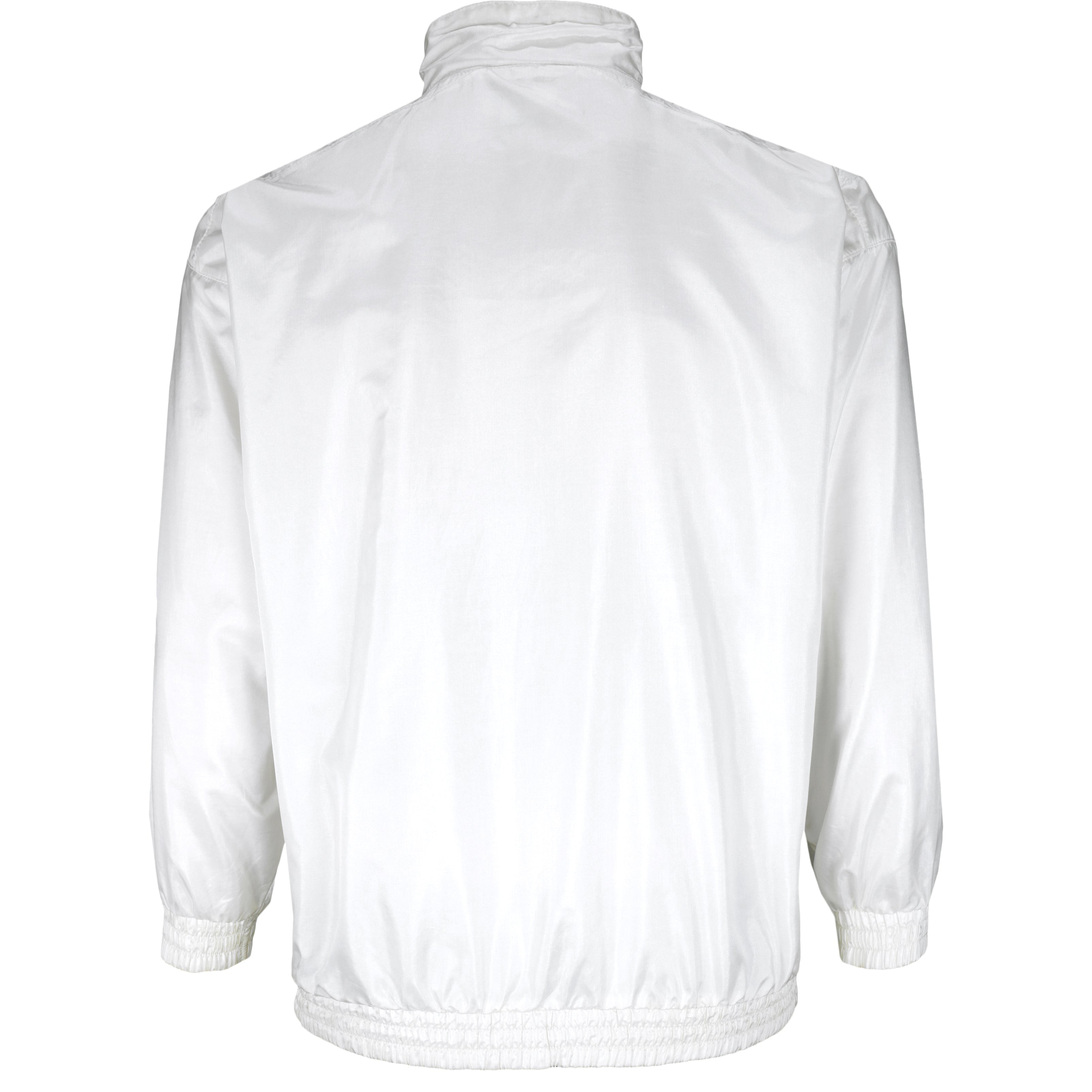 Reebok - White Zip-Up Windbreaker 1990s Medium Vintage Retro