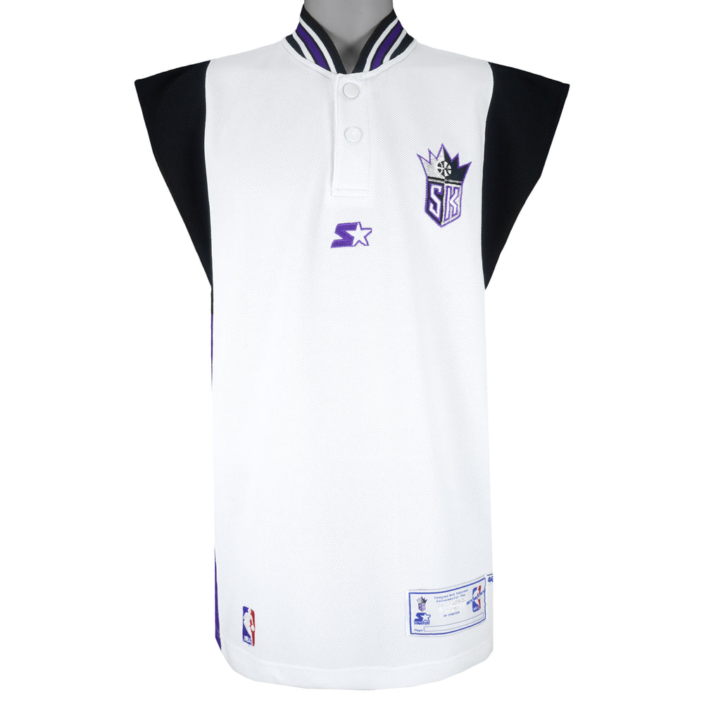 Starter - Sacramento Kings Embroidered Jersey X-Large Vintage Retro Basketball