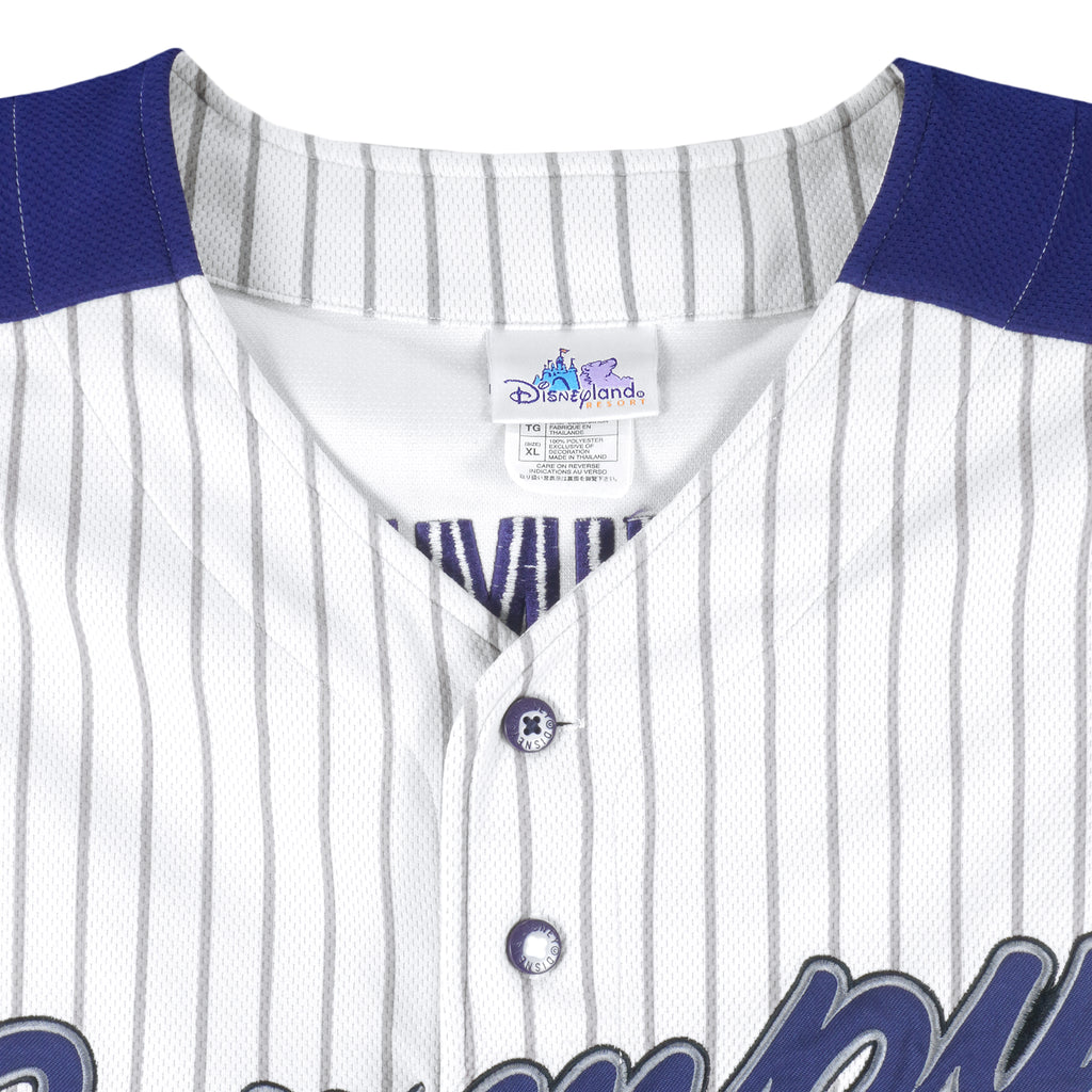 Disney - White Grumpy Baseball Jersey T-Shirt 1990s X-Large  Vintage Retro Baseball