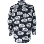 Vintage (Wranger) - Pattern Long Sleeved Shirt X-Large Vintage Retro