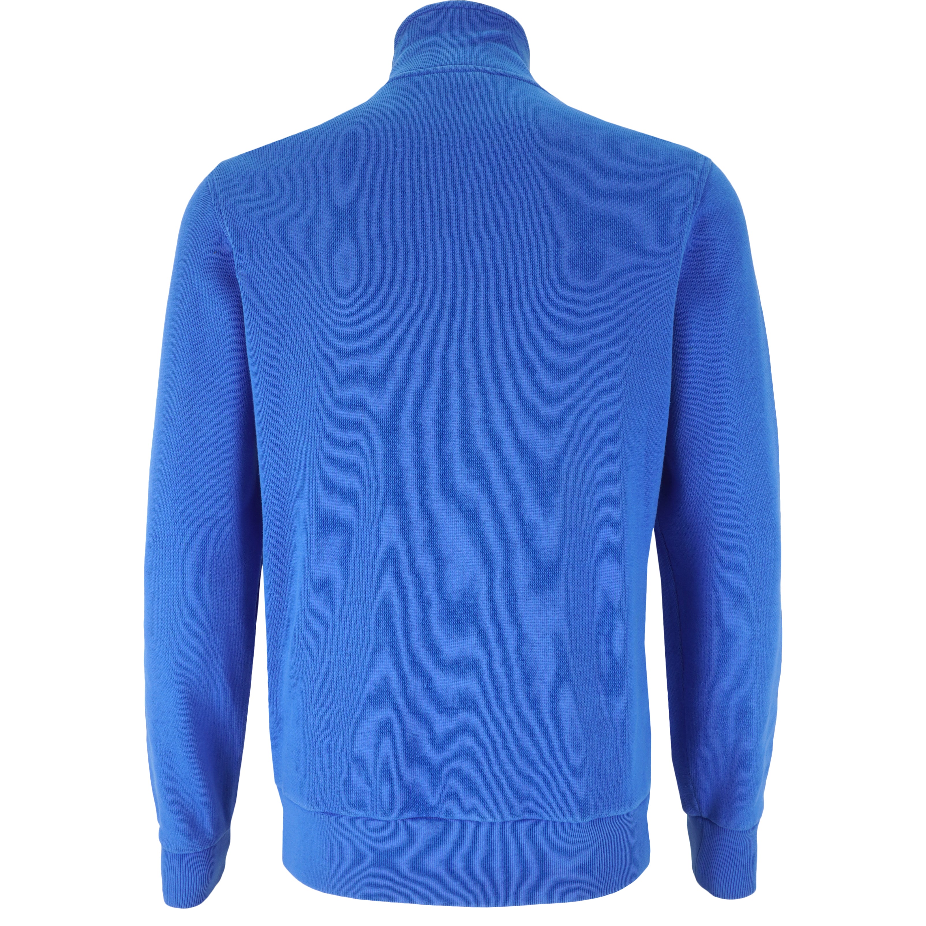 Lacoste - Blue 1/4 Zip Sweatshirt 1990s Medium Vintage Retro