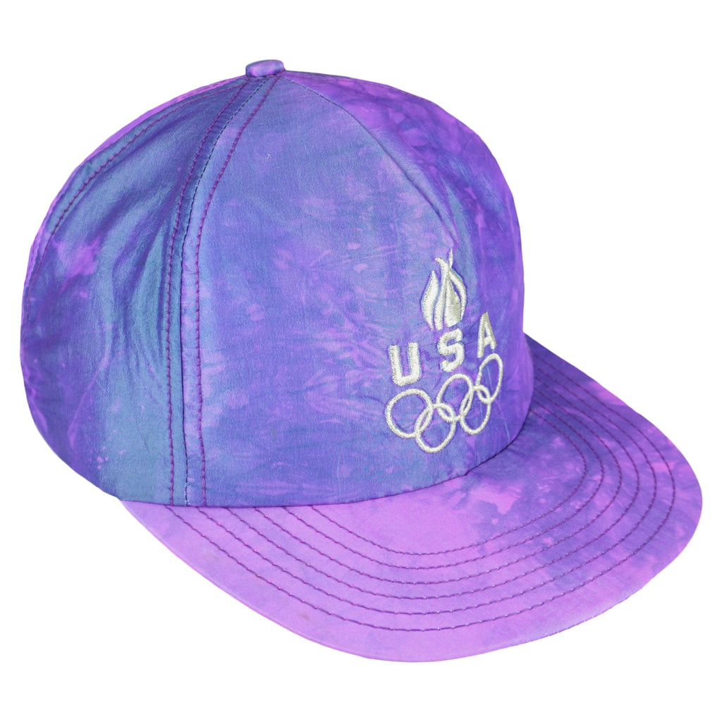 Vintage - USA Olympic Team Snapback Hat 1990s OSFA Vintage Retro