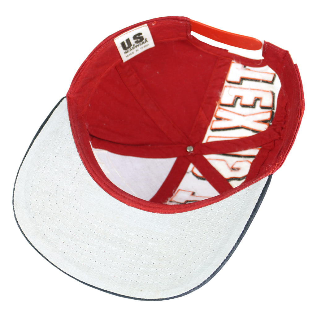 NCAA - Texas Tech Snapback Hat 1990s OSFA Vintage Retro College