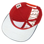 NCAA - Texas Tech Snapback Hat 1990s OSFA Vintage Retro College