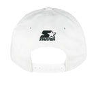 Starter - White Atlanta Braves Snapback Hat 1990s OSFA Vintage Retro Baseball
