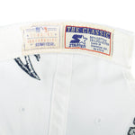 Starter - White Atlanta Braves Snapback Hat 1990s OSFA Vintage Retro Baseball