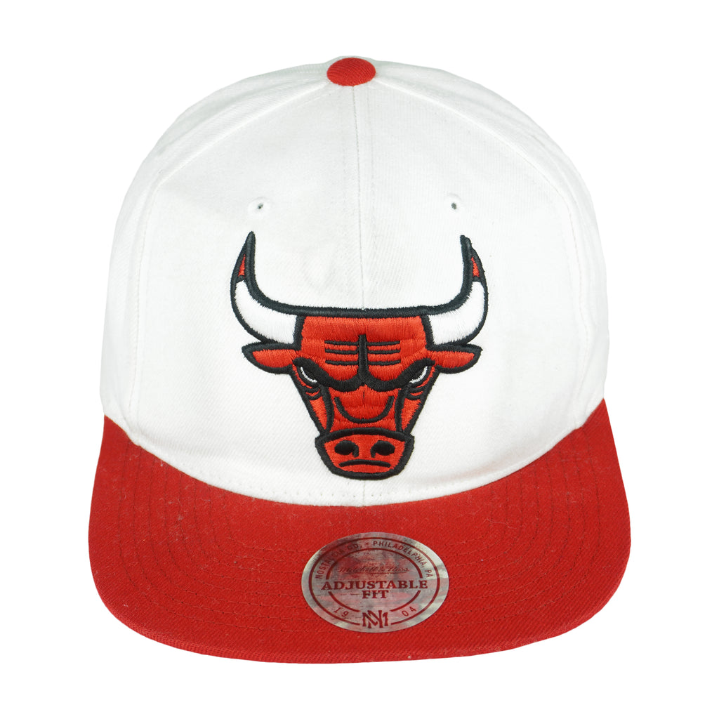 NBA - Chicago Bulls Embroidered Logo Adjustable Hat 1990s OSFA Vintag Retro Basketball