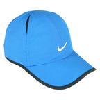 Nike - Blue Big Logo Adjustable Hat 1990s OSFA Vintage Retro