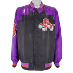 NBA - Toronto Raptors Button-Up Jacket 1990s Large Vintage Retro Basketball