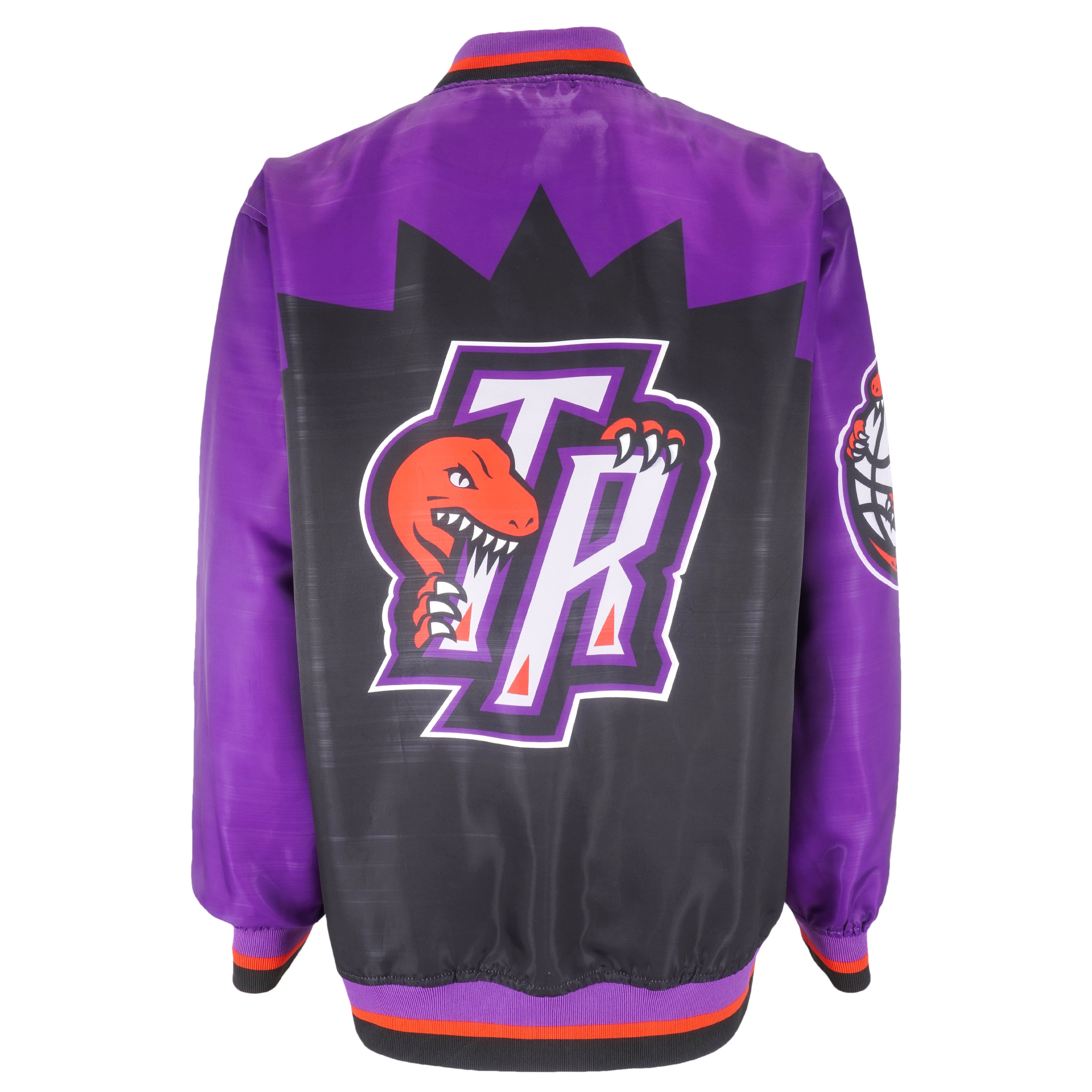 NBA - Toronto Raptors Button-Up Jacket 1990s Large Vintage Retro Basketball