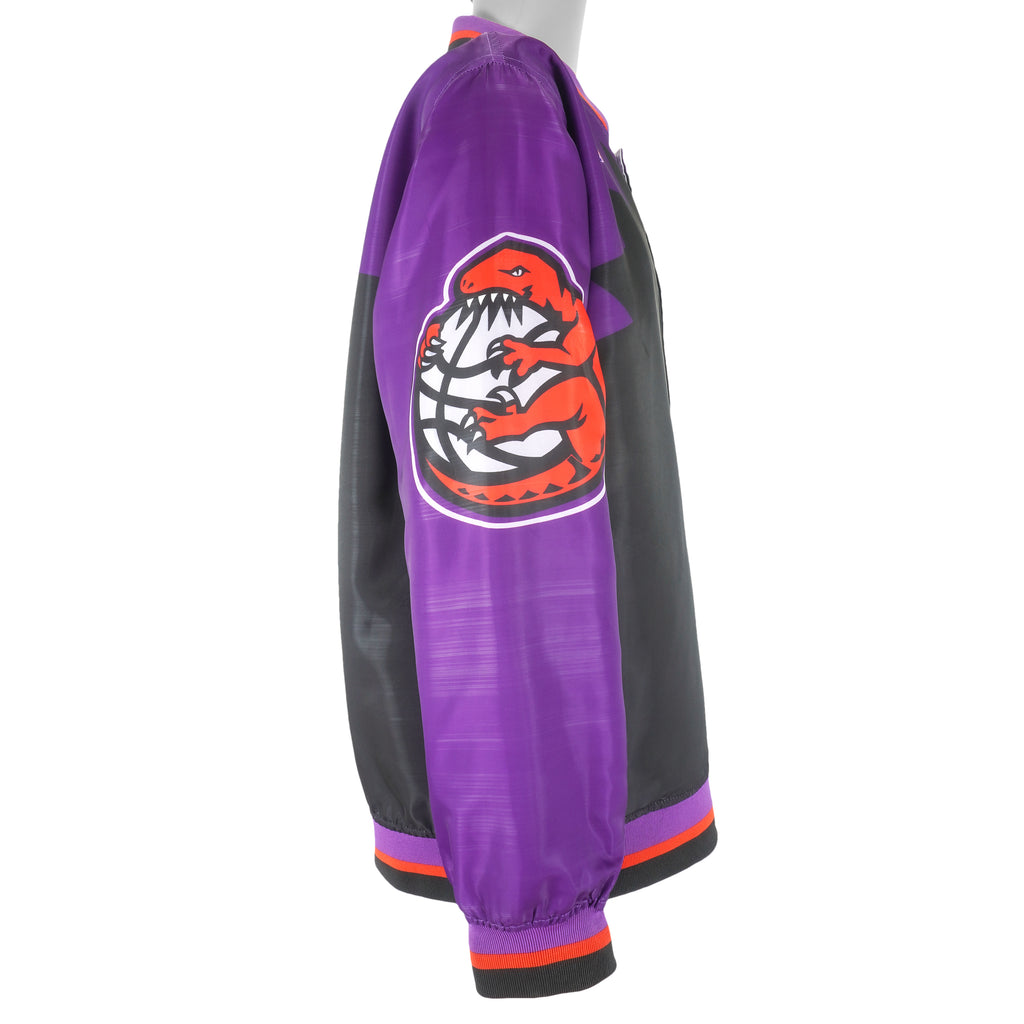 NBA - Toronto Raptors Button-Up Jacket 1990s Large Vintage Retro Basketball