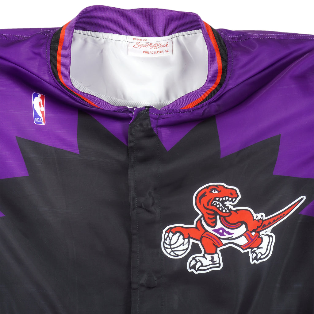 NBA - Toronto Raptors Button-Up Jacket 1990s Large Vintage Retro Basketball