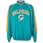 NFL - Miami Dolphins Pullover Windbreaker 1990s Large