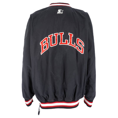 Starter - Chicago Bulls Pullover Windbreaker 1990s X-Large