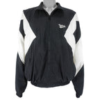 Reebok - B&W Zip-Up Windbreaker 1990s X-Large Vintage Retro