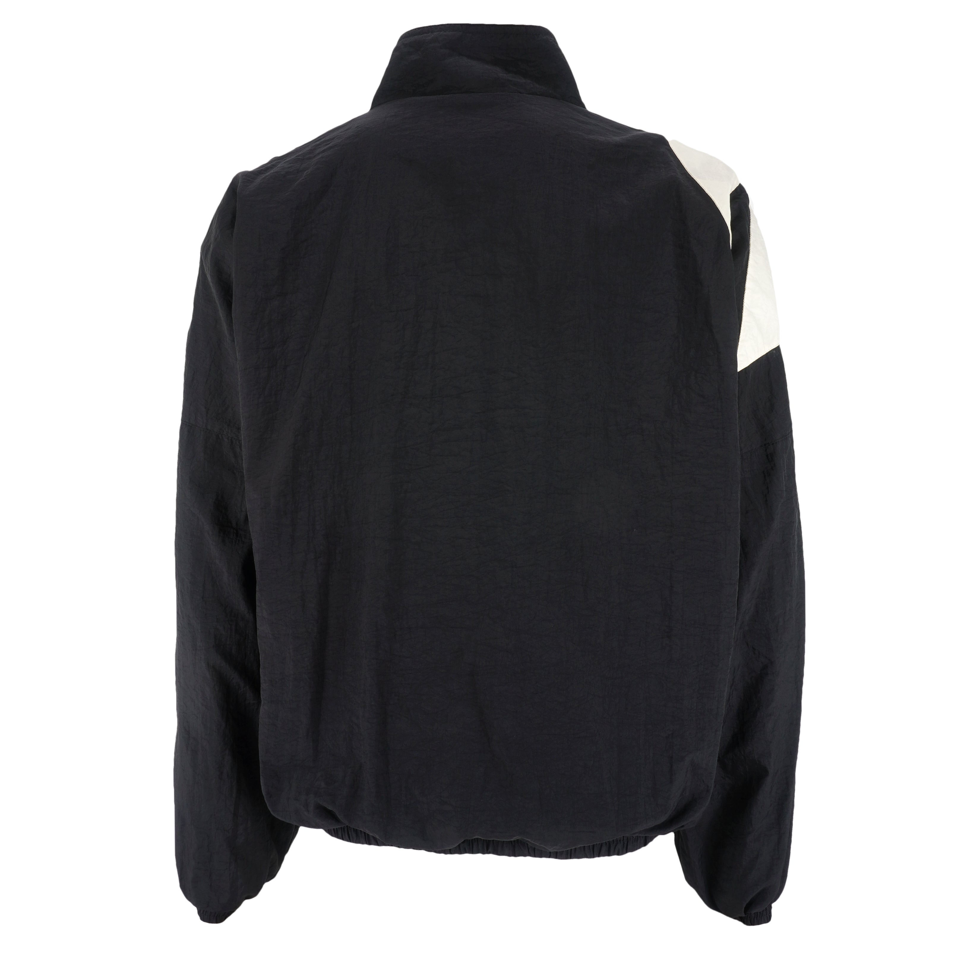 Reebok - B&W Kamikaze Windbreaker 1990s Large Vintage Retro
