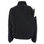 Reebok - B&W Kamikaze Windbreaker 1990s Large Vintage Retro