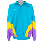 Reebok - Blue Victoria Commonwealth Games Windbreaker 1994 X-Large Vintage Retro