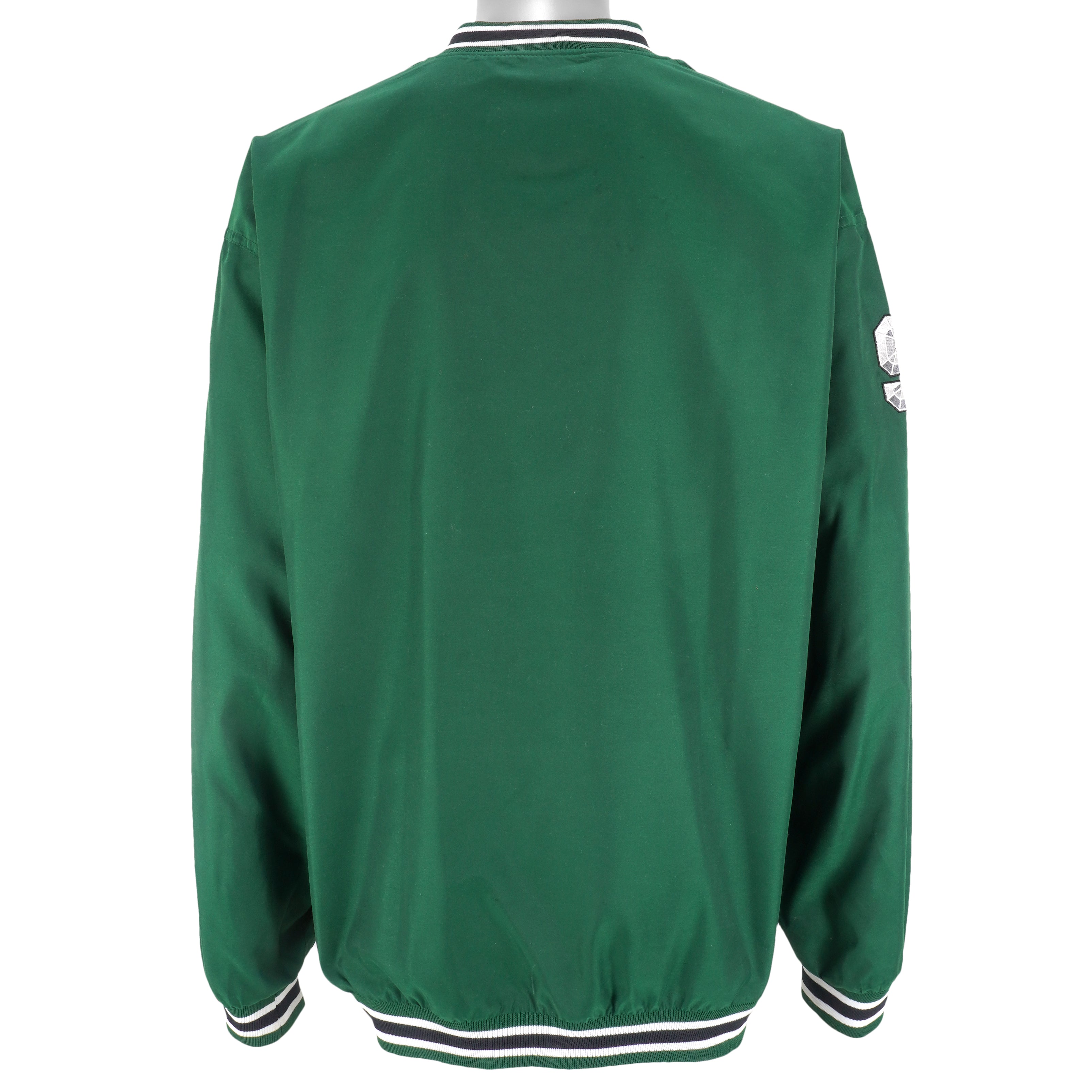 Reebok - Michigan State Spartans Pullover Windbreaker 1990s Large Vintage Retro Football