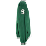 Reebok - Michigan State Spartans Pullover Windbreaker 1990s Large Vintage Retro Football