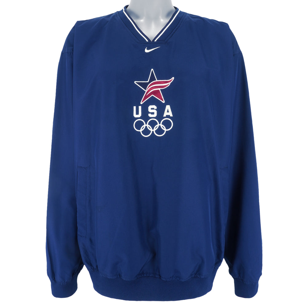 Nike - Olympic Games, USA Windbreaker 1990s X-Large Vintage Retro