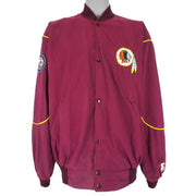 NFL (Starter) - Washington Redskins Button-Up Windbreaker 1990s XX-Large Vintage Retro Football
