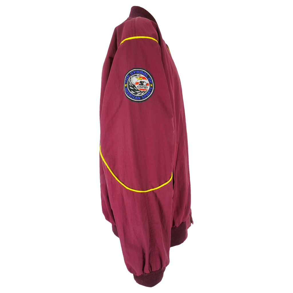 NFL (Starter) - Washington Redskins Button-Up Windbreaker 1990s XX-Large Vintage Retro Football