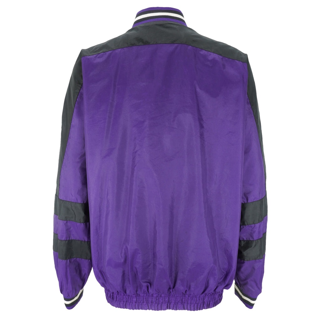 NFL (Pro Player) - Baltimore Ravens Reversible Windbreaker 1990s Large Vintage Retro Football