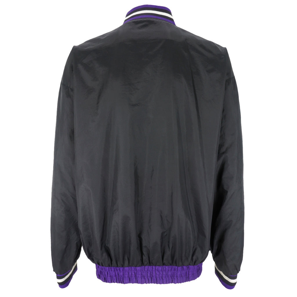 NFL (Pro Player) - Baltimore Ravens Reversible Windbreaker 1990s Large Vintage Retro Football