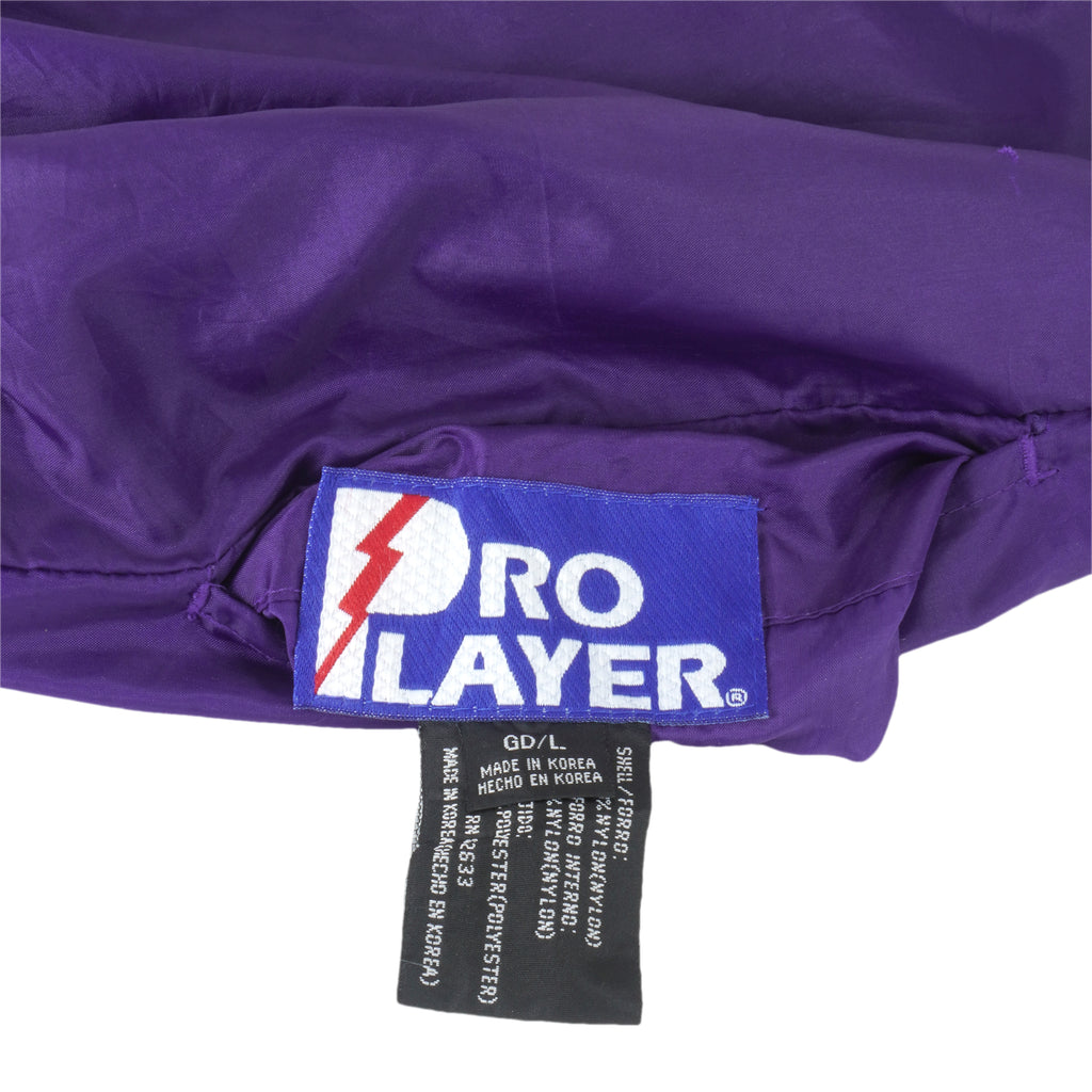 NFL (Pro Player) - Baltimore Ravens Reversible Windbreaker 1990s Large Vintage Retro Football