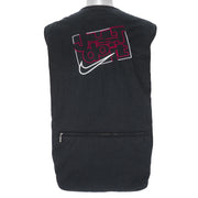 Nike - Black Reversible Vest T-Shirt 1990s Large Vintage Retro