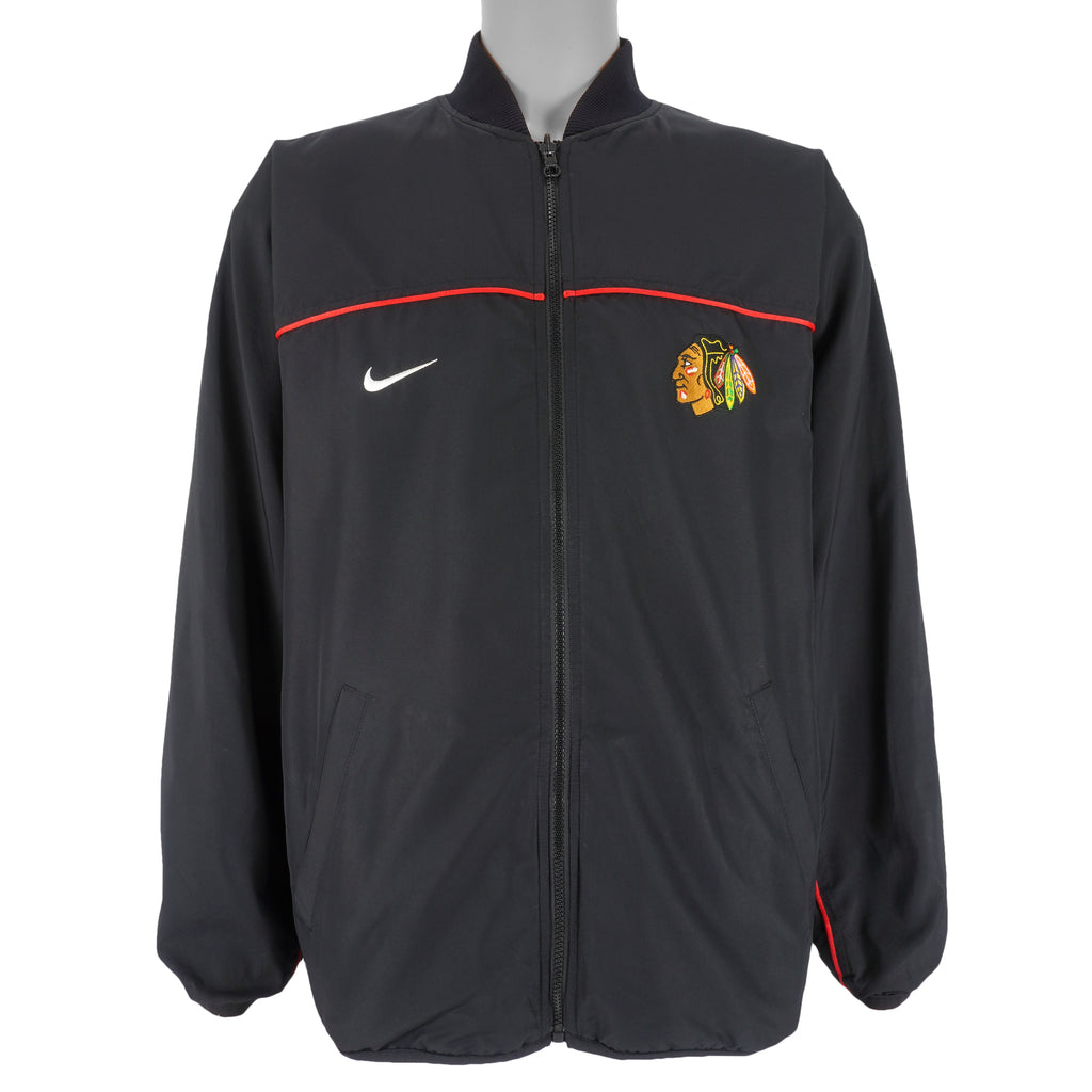 Nike - Washington Redskins Reversible Jacket 1990s Medium Vintage Retro Hockey