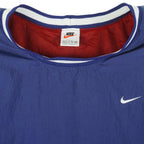 Nike - Blue Pullover Windbreaker 1990s X-Large Vintage Retro