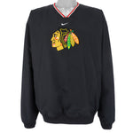 Nike - Chicago Blackhawks Pullover Windbreaker 1990s X-Large Vintage Retro Hockey