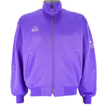 Kappa - Light Purple Embroidered Track Jacket 1990s Medium