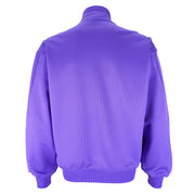 Kappa - Light Purple Embroidered Track Jacket 1990s Medium Vintage Retro