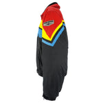 Polaris - Black Zip-Up Racing Jacket 1990s Medium Vintage Retro