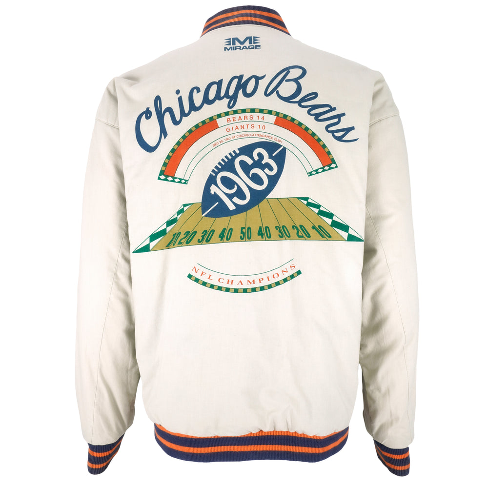 NFL - Chicago Bears, Champions Reversible Jacket 1963 Large Vintage Retro Football