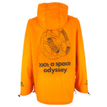 Vintage - Yellow Spell-Out Hooded Windbreaker 2001 X-Large Vintage Retro