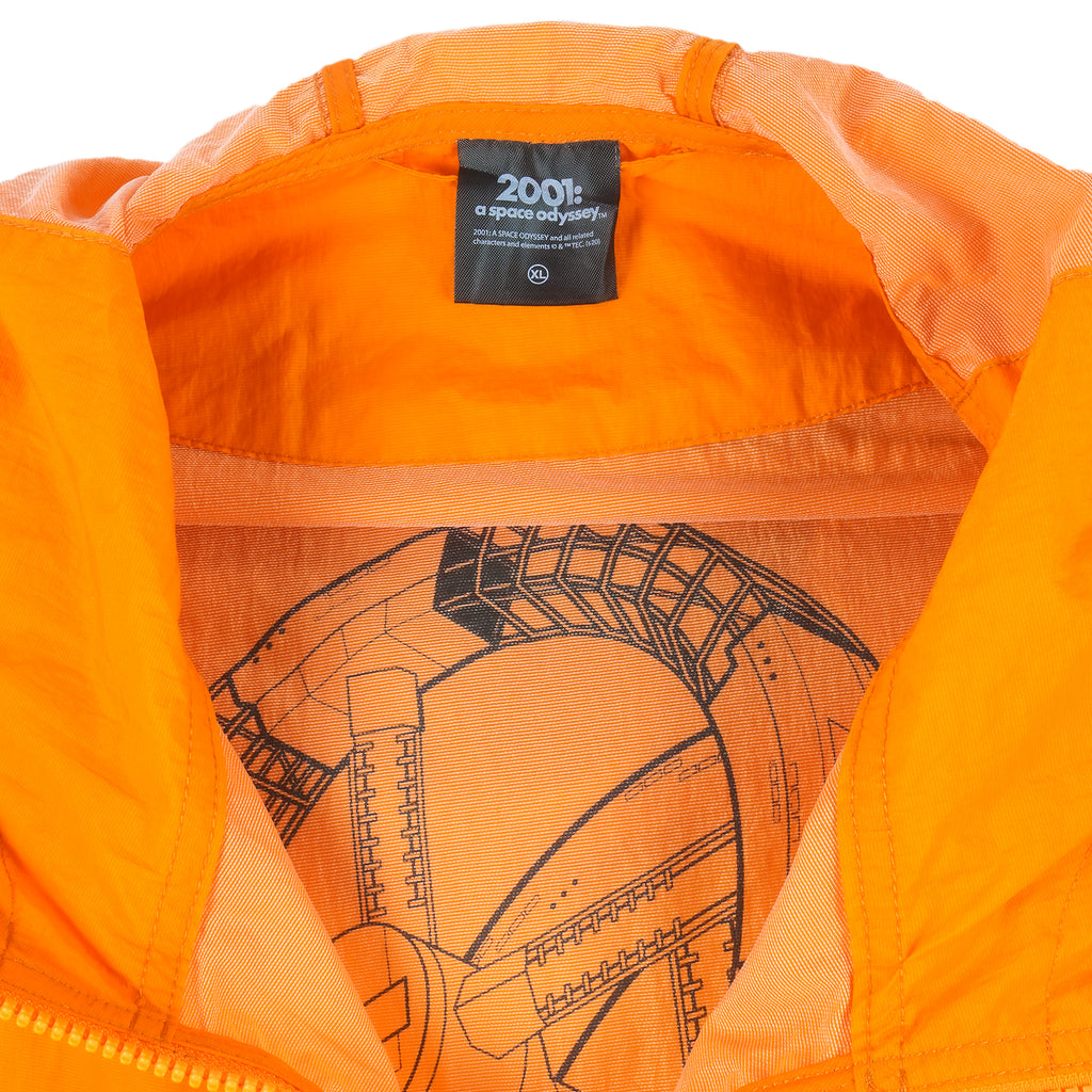 Vintage - Yellow Spell-Out Hooded Windbreaker 2001 X-Large Vintage Retro