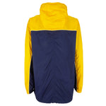 Tommy Hilfiger - Yellow & Blue 1/4 Zip Hooded Windbreaker 1990s X-Large Vintage Retro