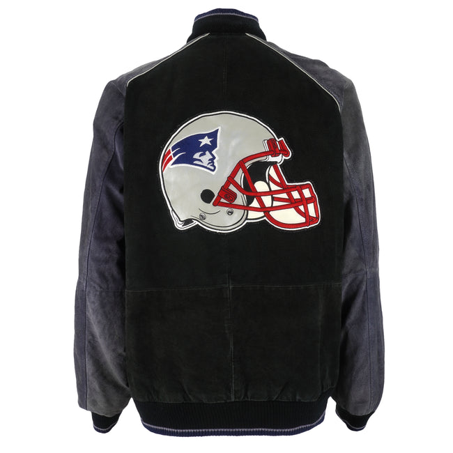 Patriots suede jacket on sale