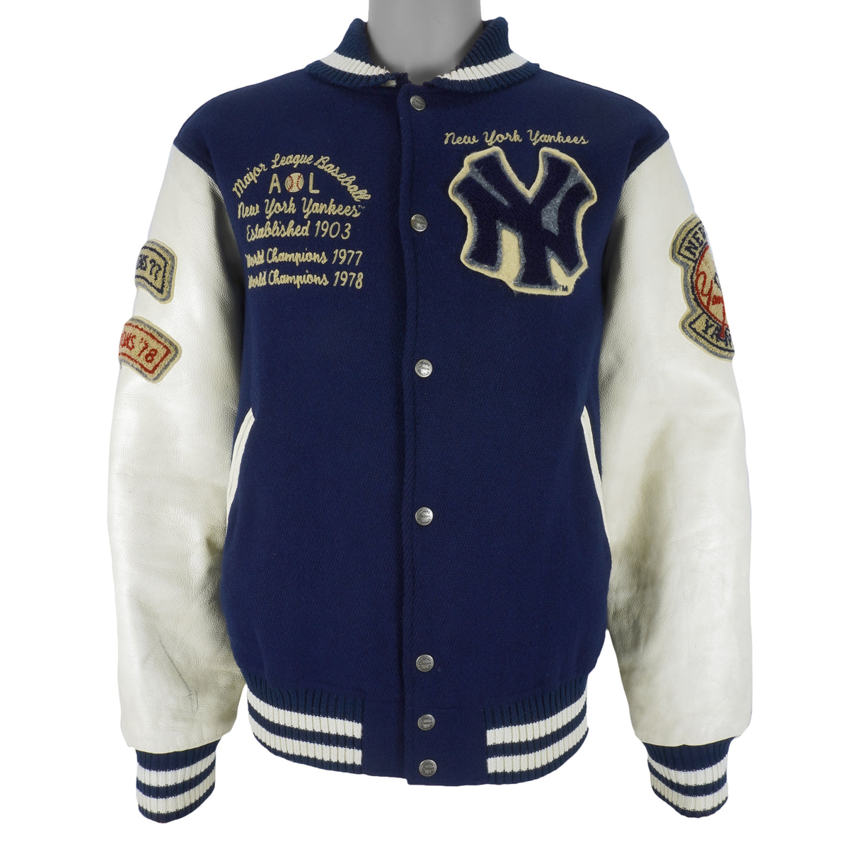 MLB - New York Yankees Varsity Jacket 2007 X-Large Vintage Retro Baseball