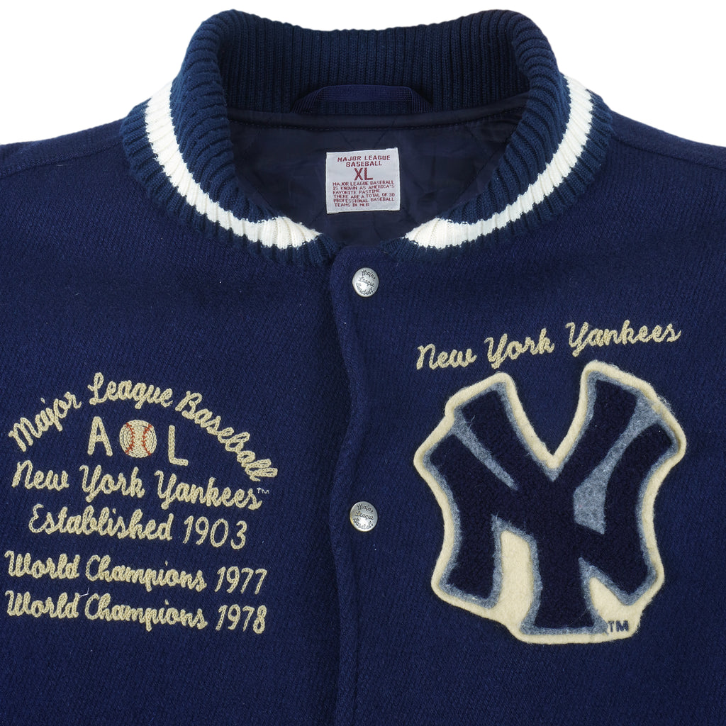 MLB - New York Yankees Varsity Jacket 2007 X-Large Vintage Retro Baseball