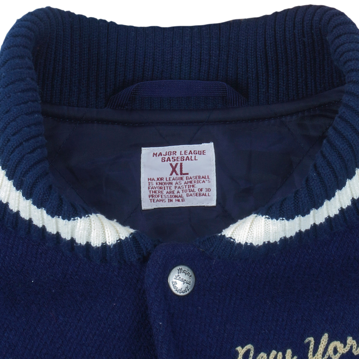 MLB - New York Yankees 1977 & 1978 Championship  Leather Varsity Jacket X-Large