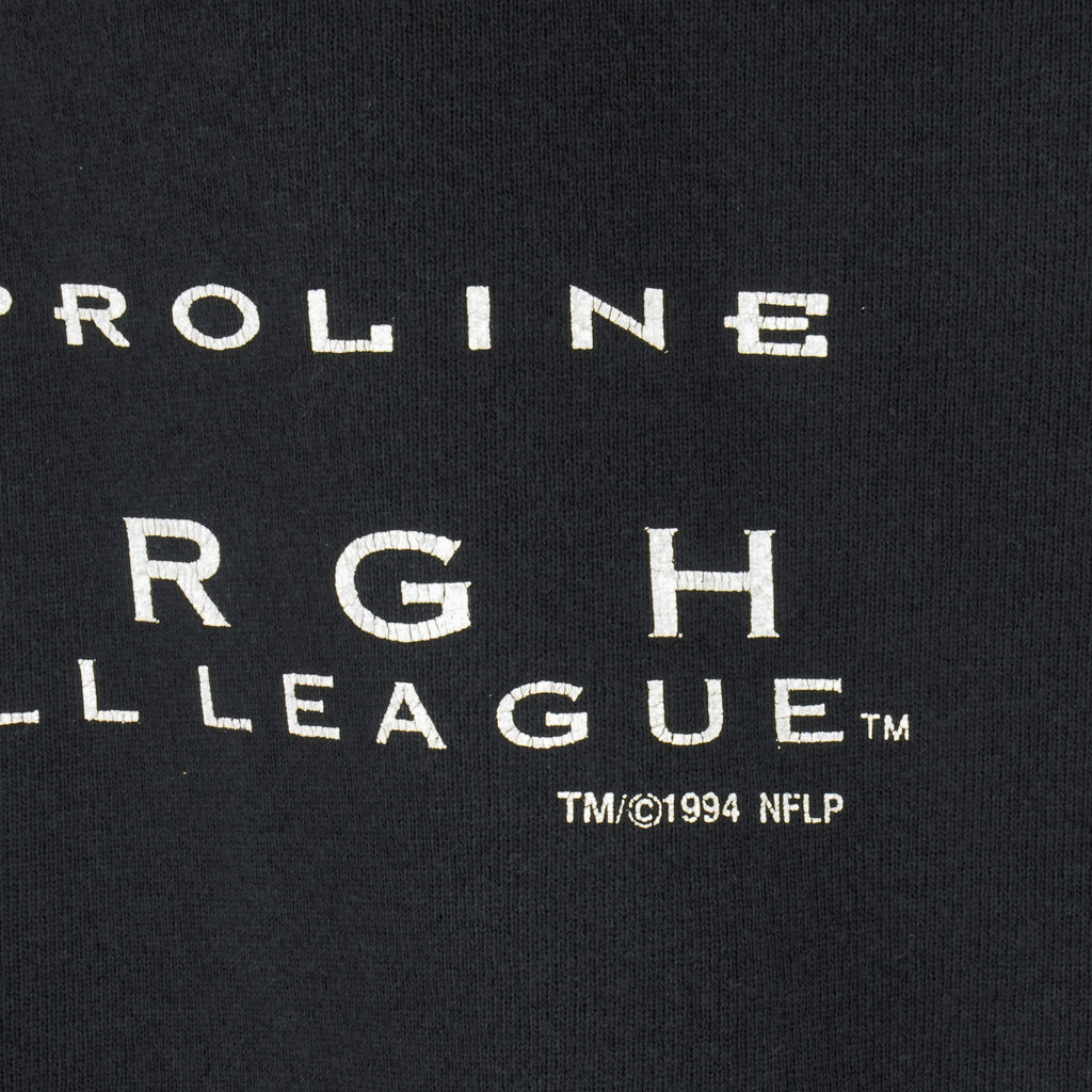 NFL (Logo Athletic) - Pittsburgh Steelers Crew Neck Sweatshirt 1994 Large Vintage Retro Football