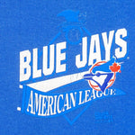 MLB (Brooks) - Toronto Blue Jays 1/4 Button Sweatshirt 1990s X-Large Vintage Retro Baseball
